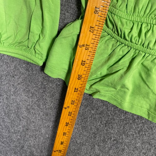 Lauren Black Label Top Ralph Lauren Y2K Green Off Shoulder Women's Size XL - Bild 8 von 11