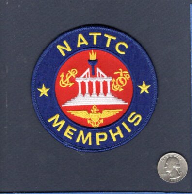 Naval Air Technical Training Center Memphis Tennessee Patch – Version A, Popular Patch