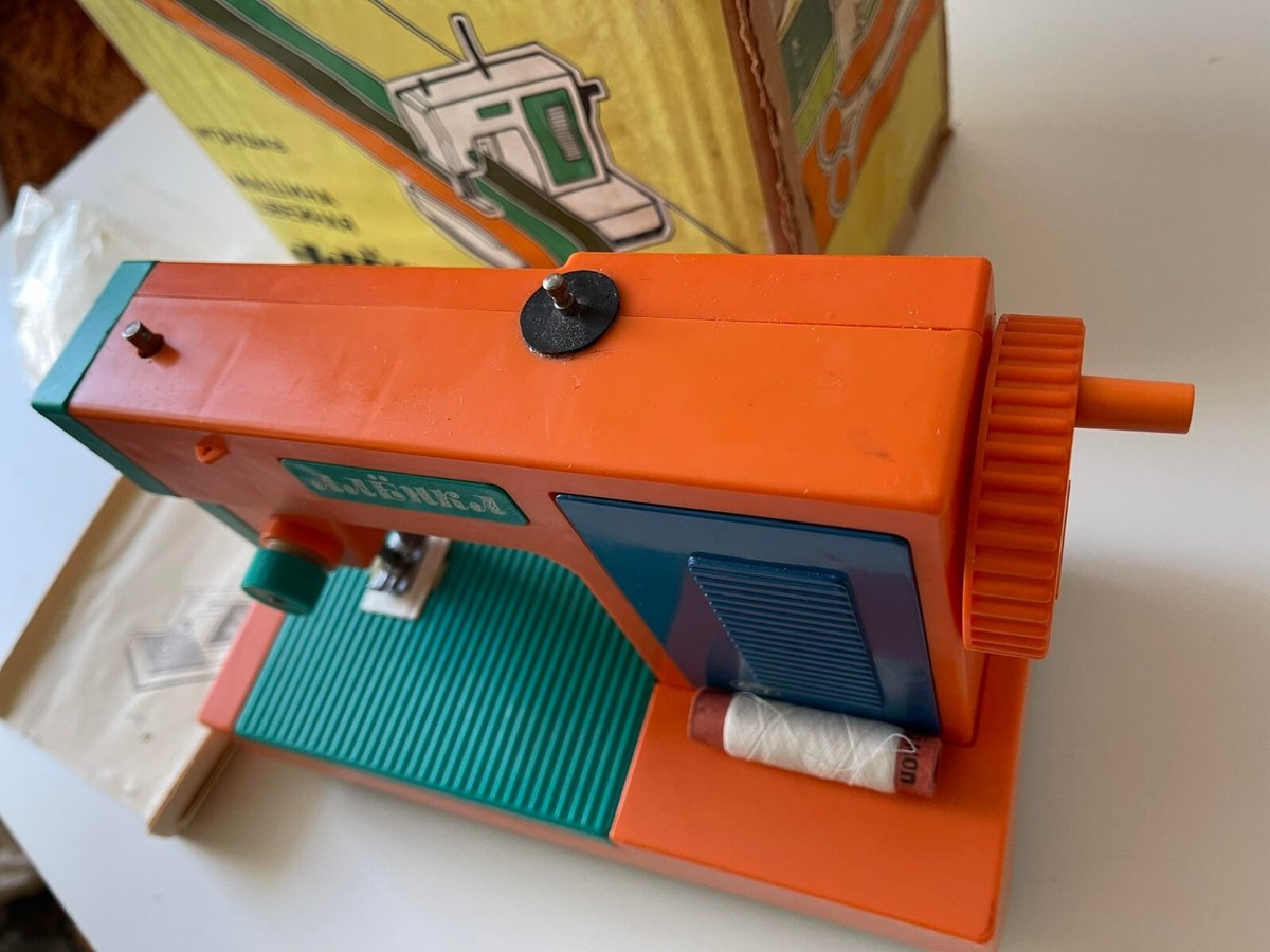 Vintage Soviet Brand New Original USSR Children's Sewing machine