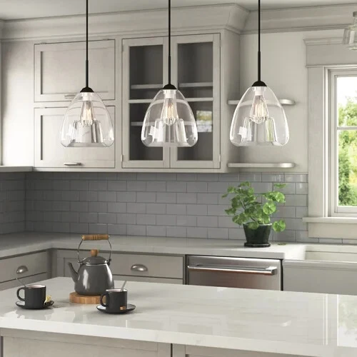 Stunning Trent Austin 3 Light Kitchen Island Bell Pendant 51 RRP 250