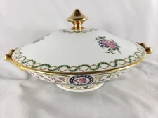 HAVILAND LOUVECIENNES COVERED VEGETABLE / SMALL TUREEN IN UNUSED CONDITION