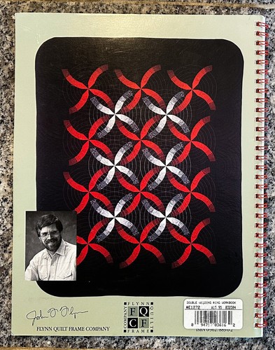 John Flynn's Double Wedding Ring Step-by-Step Workbook Quiltsmart interfacing ++ - Imagen 5 de 6