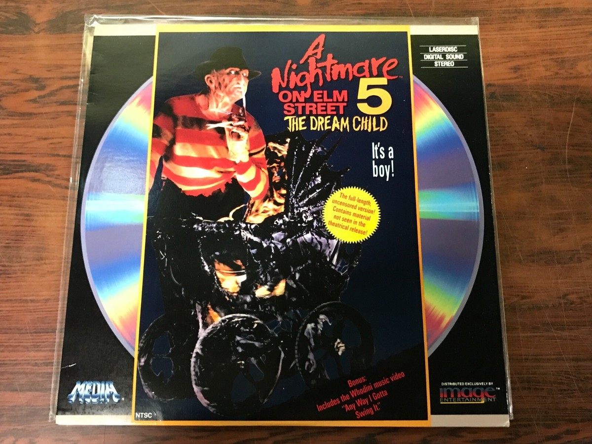 A Nightmare On Elm Street 5 The Dream Child Laserdisc LD
