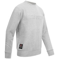 Pull Homme Ecko Unltd. - Gris Rayé - Col Rond - Manches Courtes - Taille XL - Coton