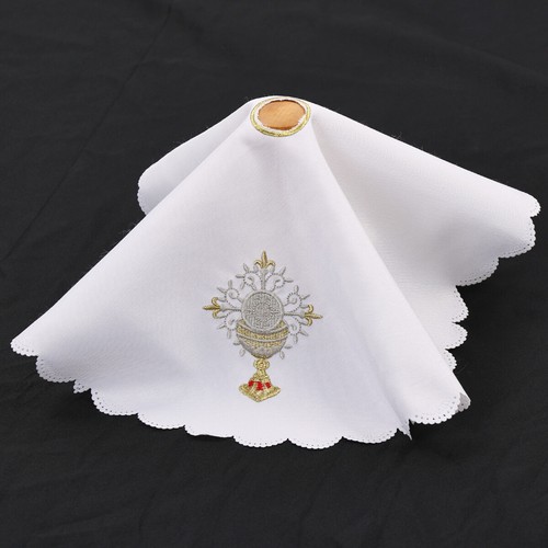 Christian Communion Embroidered Chalice Cover Veil Chalice Pall Church