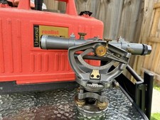 Vintage David White Meridian Surveying Transit Level in Original Case 8300