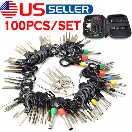 Car Terminal Removal Pin Ejector Wire Extractor Auto Connector Puller ...