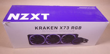 NZXT Kraken X73 RGB 360mm Liquid Cooler W/ RGB , RL-KRX73-R1