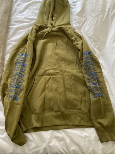 Sweat à capuche Supreme 17Ss manches arc pull à capuche ArC XL