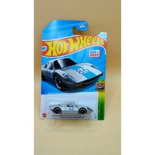 Hot Wheels HW Exotics 1/10 (2024) Silver Porsche 904 Carrera GTS Toy Car 158/250