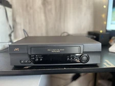 JVC HR-A57U Hi-Fi Stereo Pro-Cision VHS VCR Video Cassette Player -- NO REMOTE