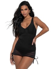 3XL - 20 Pour Moi Dubai Swimsuit Adjustable Tummy Control Skirted Swimwear 25633