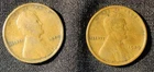 Lot of 2 - 1909 VDB Lincoln Wheat Cents - Decent Details and Appearances