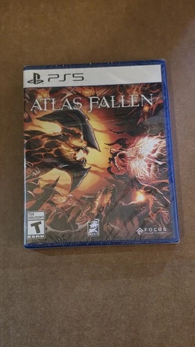 Atlas Fallen Playstation 5 PS5 Variant Artwork Rare Brand New