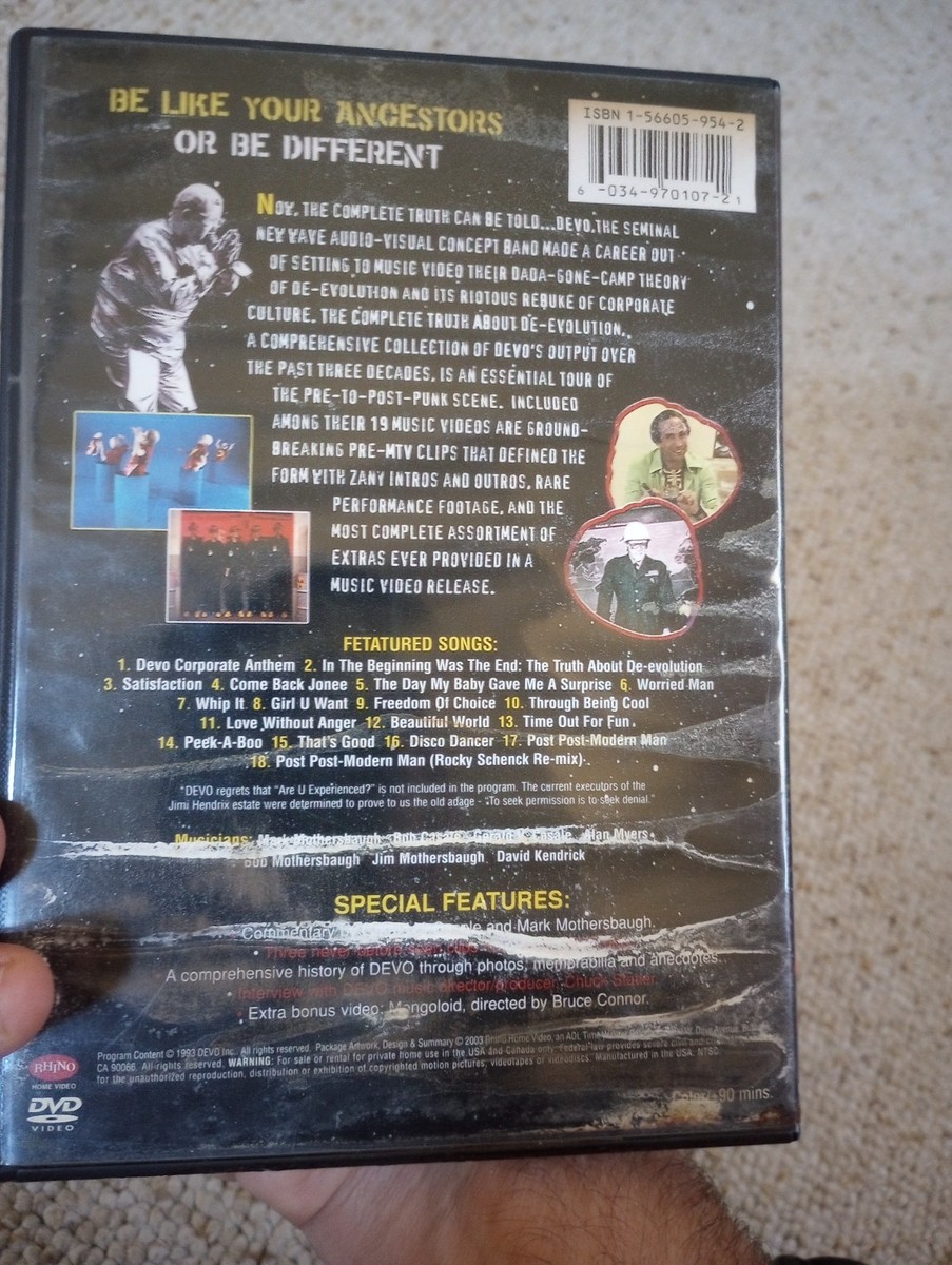 Complete Truth About De-Evolution　Devo Devo – The Complete Truth About De-Evolution & Devo Live – 2