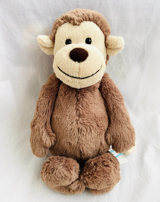 Jellycat Bashful Monkey Medium Plush Toy 12