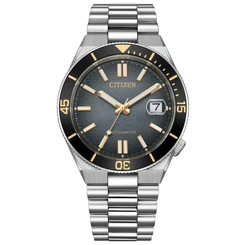 Citizen NJ0238-57E Tsuyosa Automatic Black Dial Date Display Men's Watch LIMITED