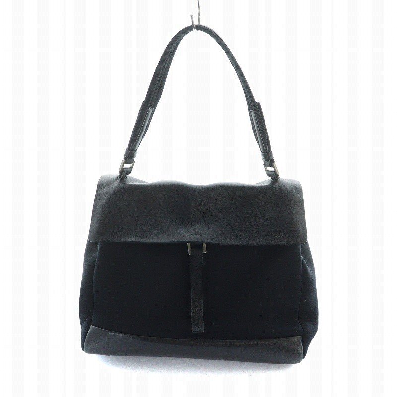 PRADA archive leather one shoulder bag
