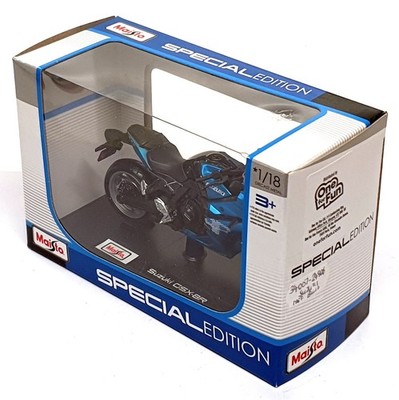 Maisto 1/18 Scale 34007-24906 - Suzuki CSX-8R Motorbike - Met