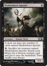 MTG English Shadowborn Apostle NM Normal Magic 2014 Core Set