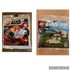 LEGO Star Wars TIE Bomber Foil Pack Set Mini Limited Edition & AAT Polybag Lot