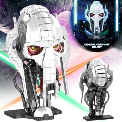 Grievous Helm Bausteine Steine Modell Helm Spielzeug 788 Teile MOC Idea General