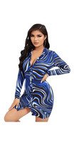 Shein | marble bodycon dress