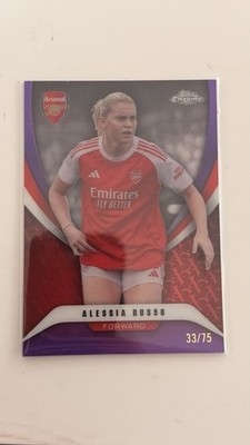 Topps Chrome Arsenal Alessia Russo /99