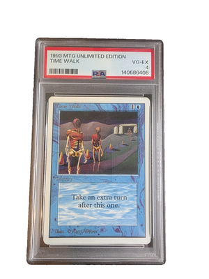 Time Walk - MTG: Magic the Gathering - Unlimited - PSA 4 VG-EX | eBay