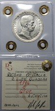 Regno d'Italia Vittorio Emanuele III-2 Lire Quadriga 1916 - Perizia qFDC