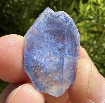Rare Blue Dumortierite Crystal from Bahia, Terminated, Brazil   8.31 (41.55ct)