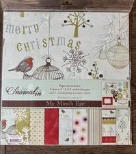 My Mind’s Eye *SNOWED IN* 12x12 Collection Pack-10 Sheets Paper & Accessories