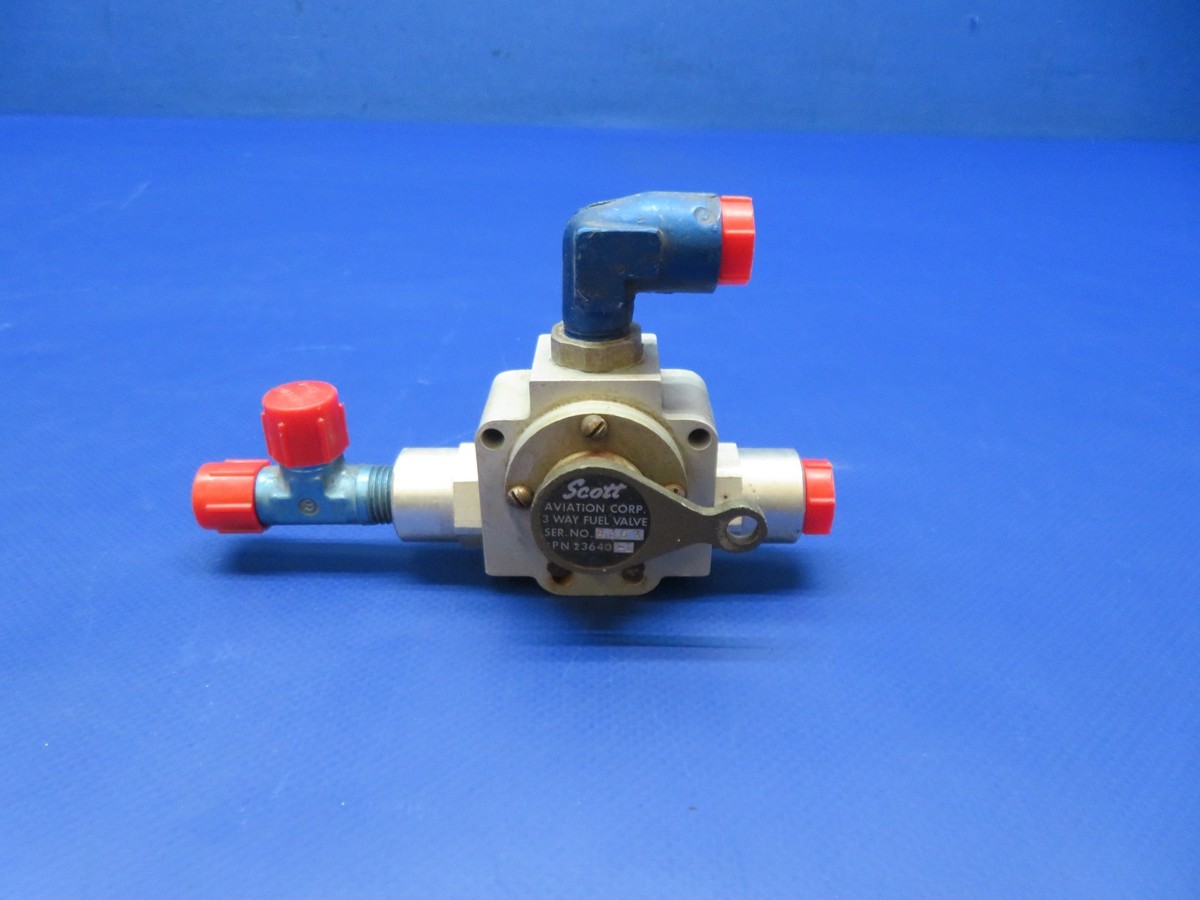 Scott 3 Way Fuel Valve P/N 23640-1 CORE (1225-121) | eBay