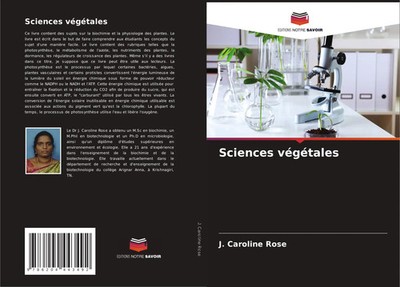 J. Caroline Rose | Sciences végétales | Taschenbuch | Französisch (2022)