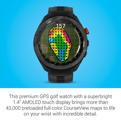 Garmin Approach S70, 47mm, Premium GPS Golf Watch, Black | eBay Garmin Approach S70, 47mm, Premium GPS Golf Watch, Black | eBay