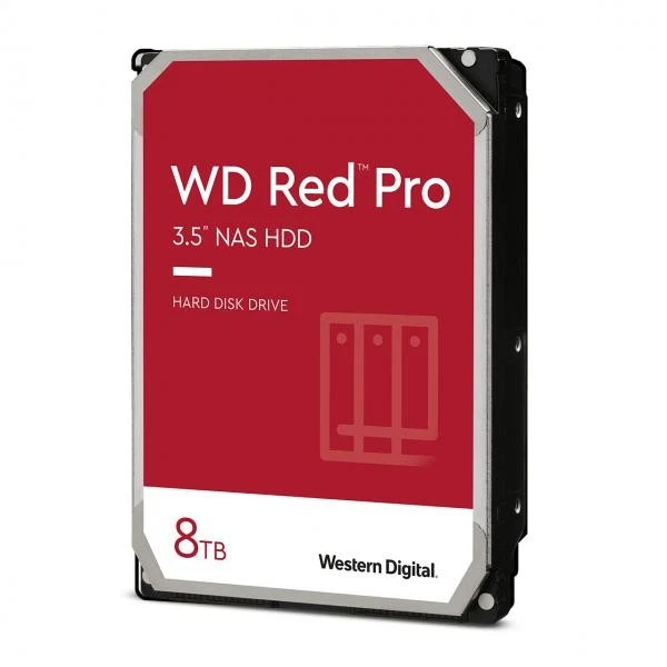 0000063960 Western Digital HARD DISK RED PRO 8 TB SATA 3 3.5" (WD8005FFBX)
