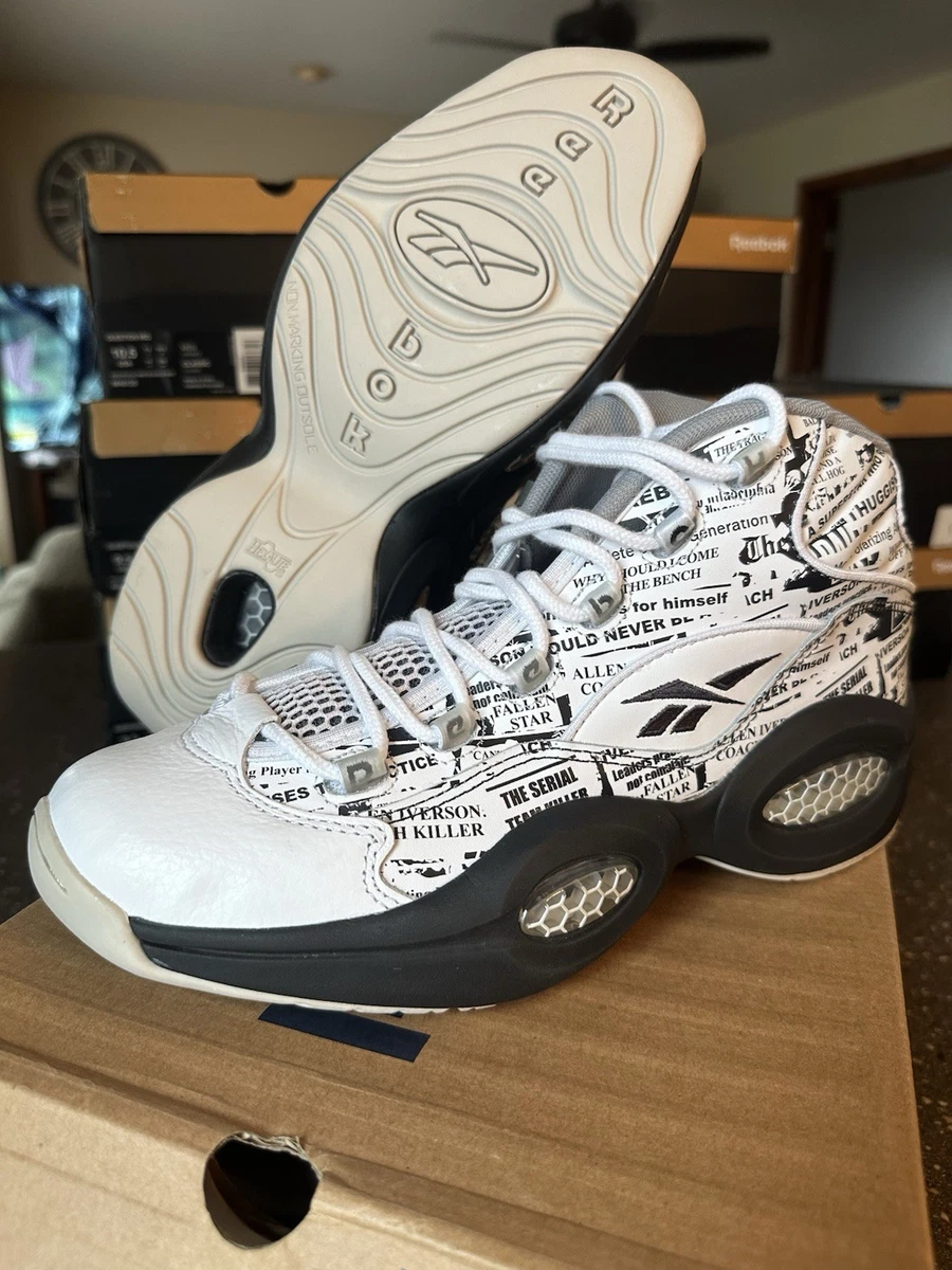 【新品未使用】QUESTION MID　レイカーズカラー　28cm Reebok Question Mid Black Vector Blue for Sale | Authenticity