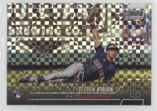 2022 Topps Stadium Club Chrome Updates X-Fractor Steven Kwan #327 qf6