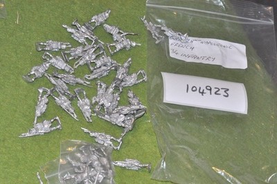 25mm Napoleon / Gussteile - Essex Französisch 24 Figuren - (104923)
