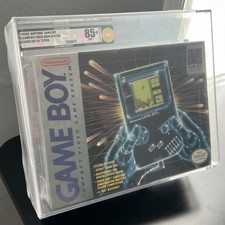 1989 VGA 85+ Sealed Nintendo Game Boy w/ Tetris – Green Screenshot Variant