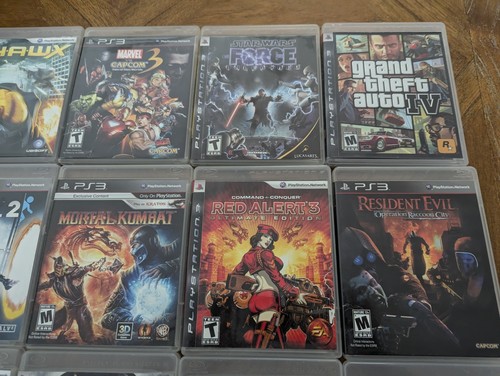 18 X PS3 Games - GTA - Marvel Vs Capcom - Final Fantasy - Mortal Kombat - Res Ev - Picture 4 of 7