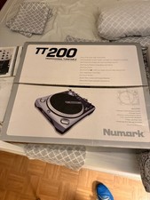 Numark TT200 Direct Drive DJ Turntable Straight Tonearm with Box No Cartridge