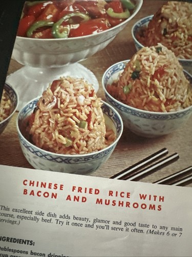 Riceland Rice Cook Book Recipes Cooking Meals Planning Vintage 1960's - Bild 12 von 13