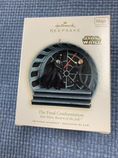 Hallmark Keepsake Ornamen-Star Wars ROTJ- The Final Confrontation
