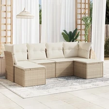 Garden Sofa Set Beige