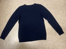 Unbranded Women s Navy 100 Cashmere Pullover Size M Crewneck