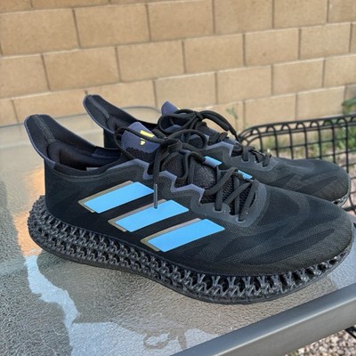 Adidas 4DFWD 3 SZ 10.5 men RUNNING Core Black Blue Burst  Cloud White ID3486