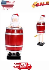 Santa Claus Cigarette Dispenser Up Holder Prank Toy Smoking Box Case Funny Gift