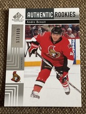 2011-12 SP Game Used Edition - Authentic Rookies Andre Benoit #150 /699 (RC)