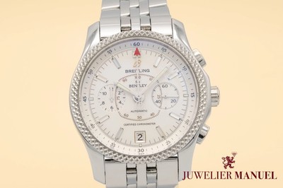 Breitling Bentley Mark VI P26362 B&P Stahl Platin Automatik 42mm